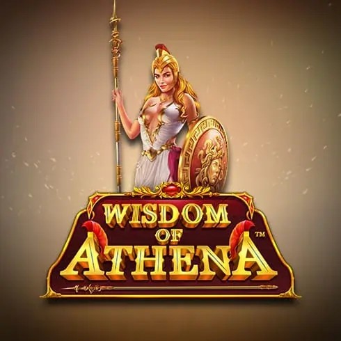 Wisdom of Athena slot logo by Pragmatic Play at Clover Casino