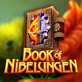 Book of Nibelungen game by Swintt – logo hosted on Clover Casino