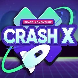 Crash X slot icon by Turbo Games, available at Clover Casino