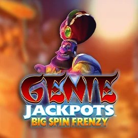 Try Genie Jackpots: Big Spin Frenzy slot by Blueprint Gaming on cloverscasino.co.uk – logo image