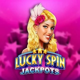 Lucky Spin Jackpots casino game by Novomatic – featured logo at Clover Casino