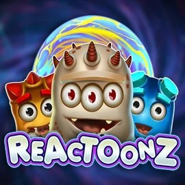 Try Reactoonz slot by Play'n GO on cloverscasino.co.uk – logo image