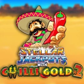 Stellar Jackpots with Chilli Gold x2 by Lightning Box Game, showcased at cloverscasino.co.uk – game logo