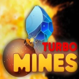 Official Casino Games logo: Turbo Mines by Turbo Games at Clover Casino
